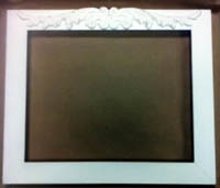Ruby Shabby Icing Frame